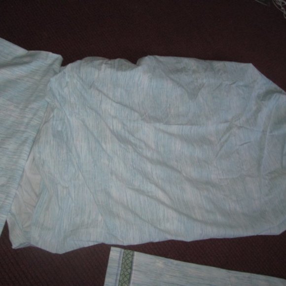 queen size Vintage 80s Home Design retro sheets bed linens set Made USA - Picture 4 of 7